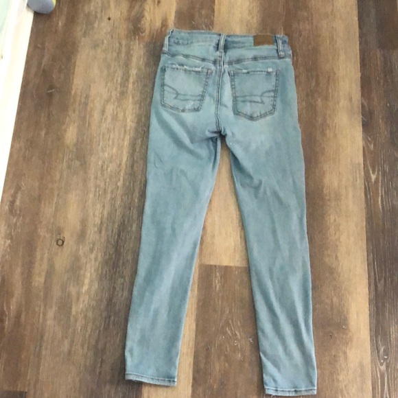 I am selling a pair of Ripped blue jeans. - Picture 3 of 3